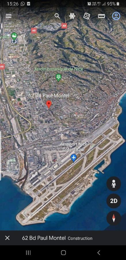 Appartements Renove 2023 Proche Aeroport 5Min, Gare Sncf 2 Min, Tramway Au Pied De L'Immeuble , Parking Possible, Renovated Apartments 2023 Near The Airport 5 Min, Train Station 2 Min, Tram Next To The Building 1 Min, Parking Possible Nice Exteriör bild